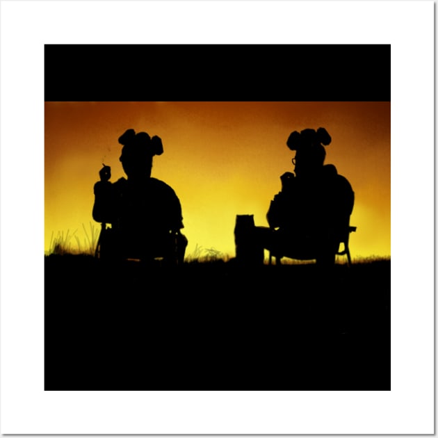 Breaking Bad Sunset Wall Art by SanFernandez